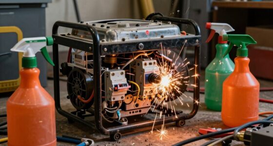 generator overload trips breaker