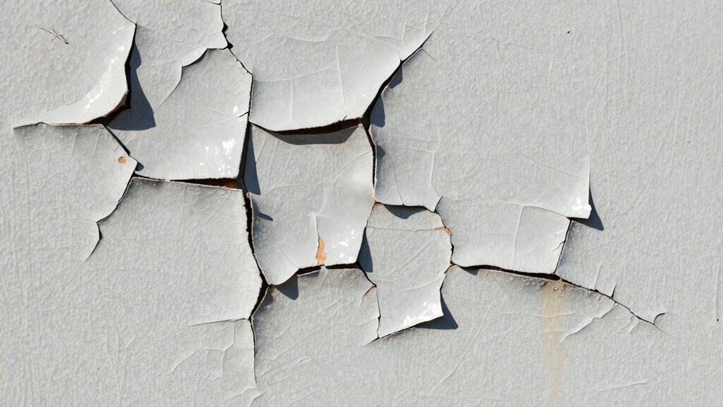 hot solvents cause paint wrinkles