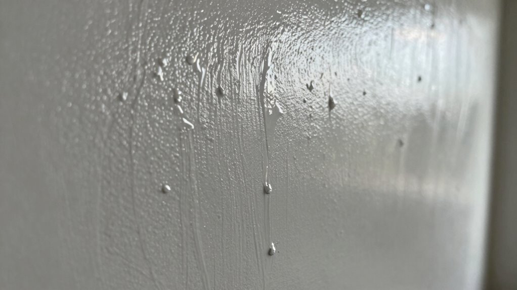 humidity causes paint bubbles