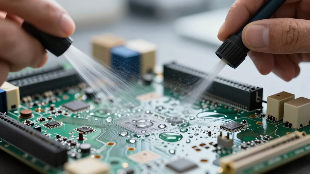 humidity reduces static buildup