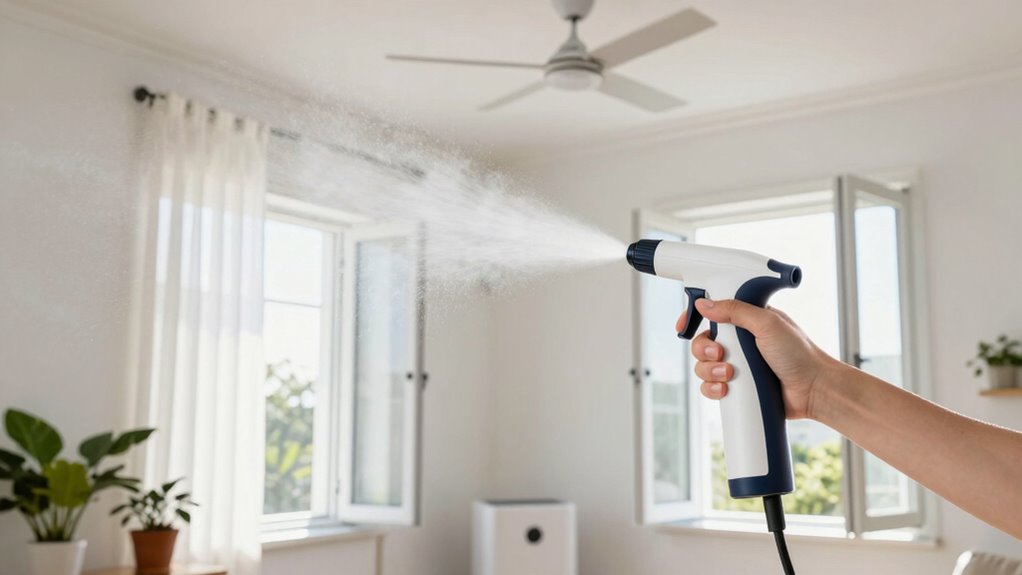 indoor spraying safety tips