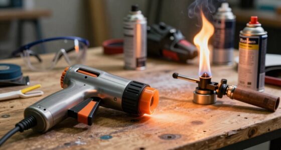 keep spray area fire safe