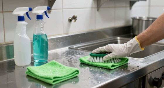 kitchen cleaning for grease