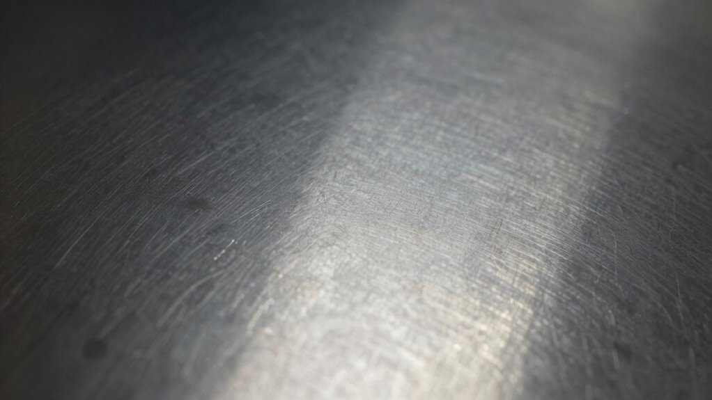 lighting angle reveals flaws