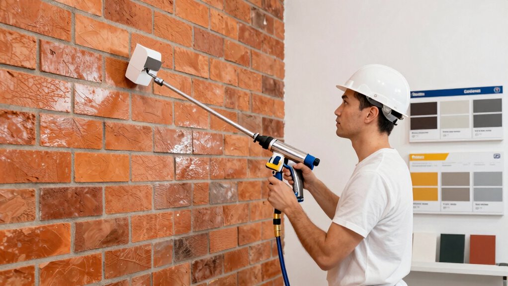 masonry sprayer selection criteria