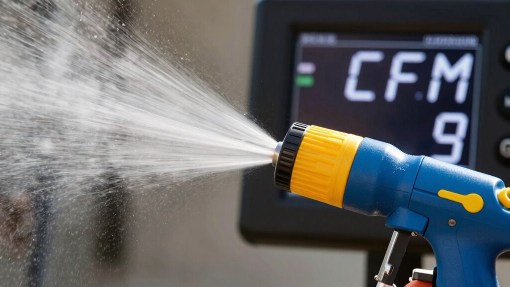 match compressor to sprayer