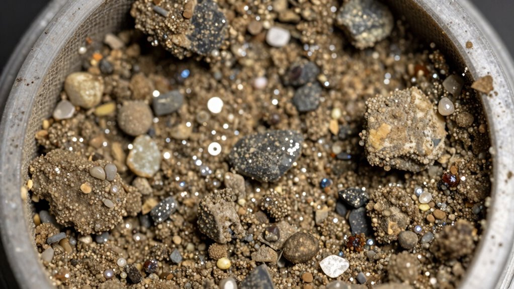 mineral buildup and sediment clogging