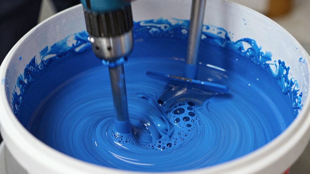 minimize air bubble formation