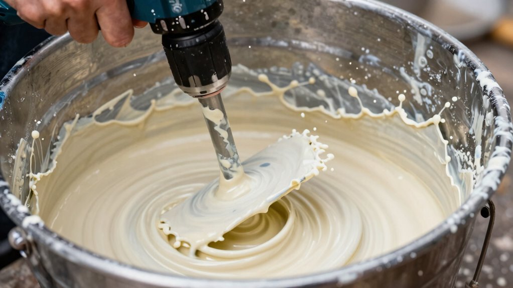 mix gently avoid bubbles