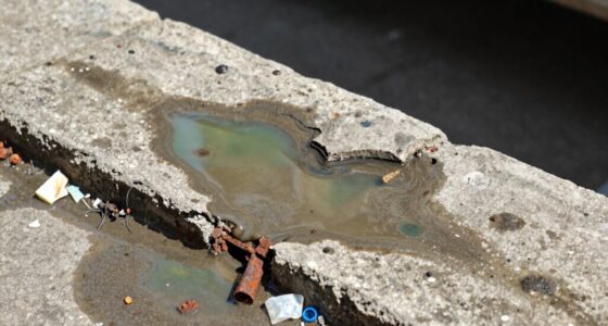 never rinse wastewater outdoors