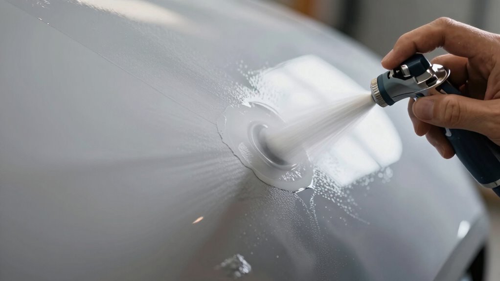 optimal spray application sequence