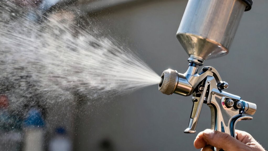 optimize airflow for spray