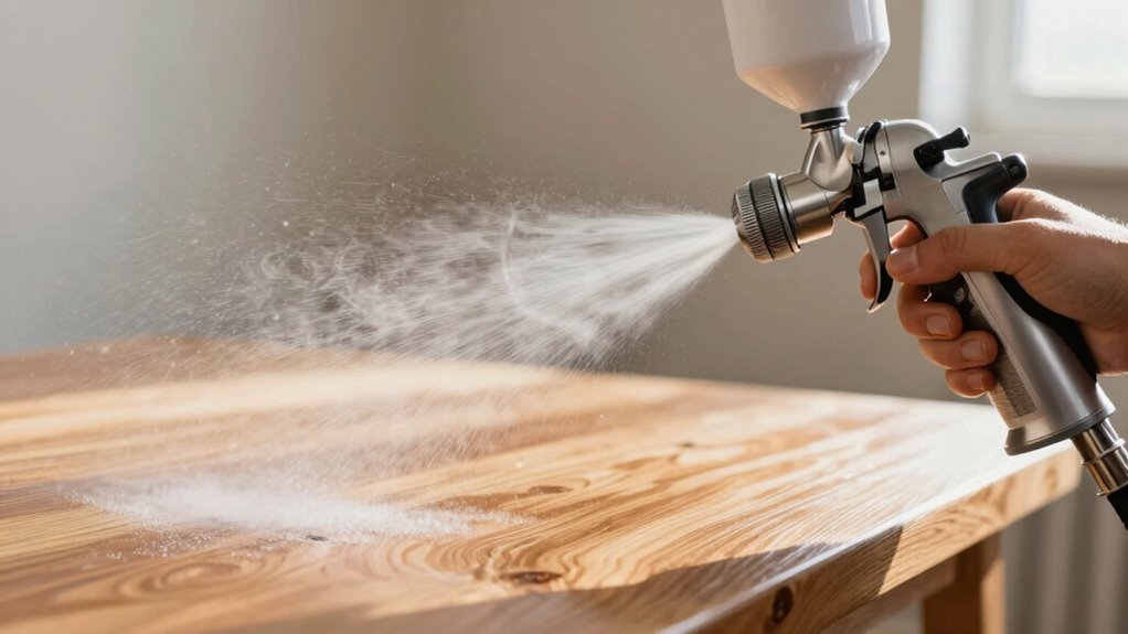 optimize spray technique settings