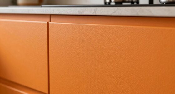 orange peel cabinet finish