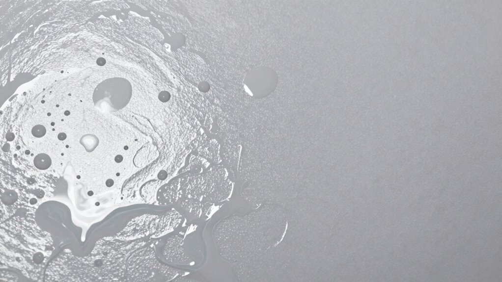 over thinning causes bubbles