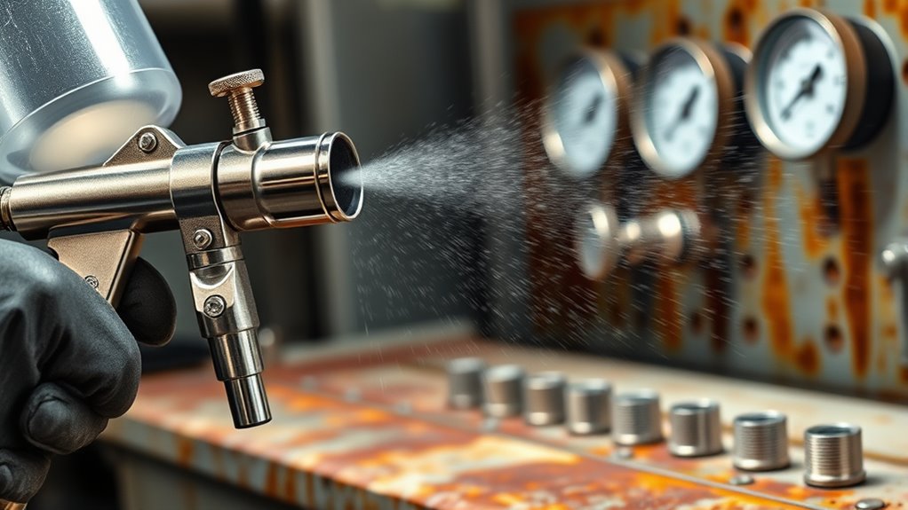 paint compatibility and spray precision