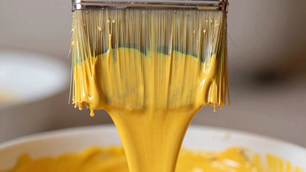 paint consistency and drying