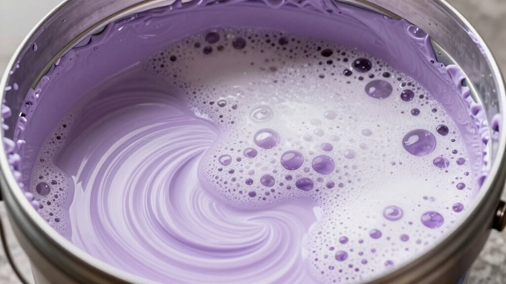 paints prone to foam