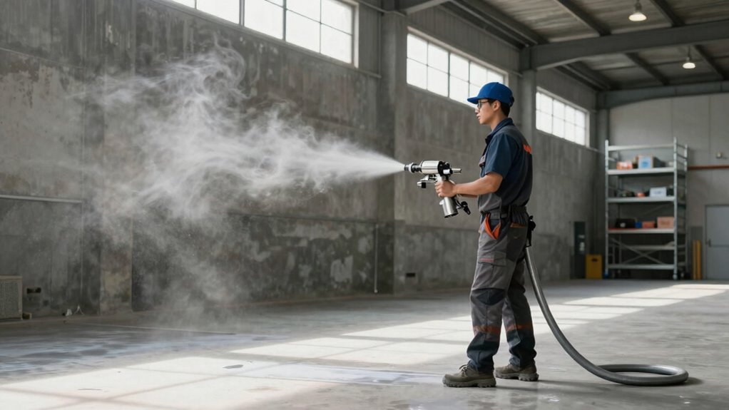 powerful versatile warehouse sprayer