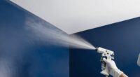 precise corner spray technique