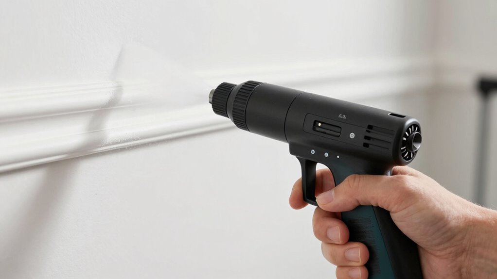 precision trimming spray features