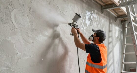 preventing shadow spots in spraying