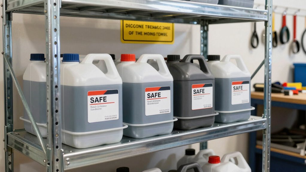 proper chemical storage procedures