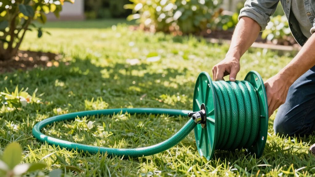 proper hose uncoiling techniques