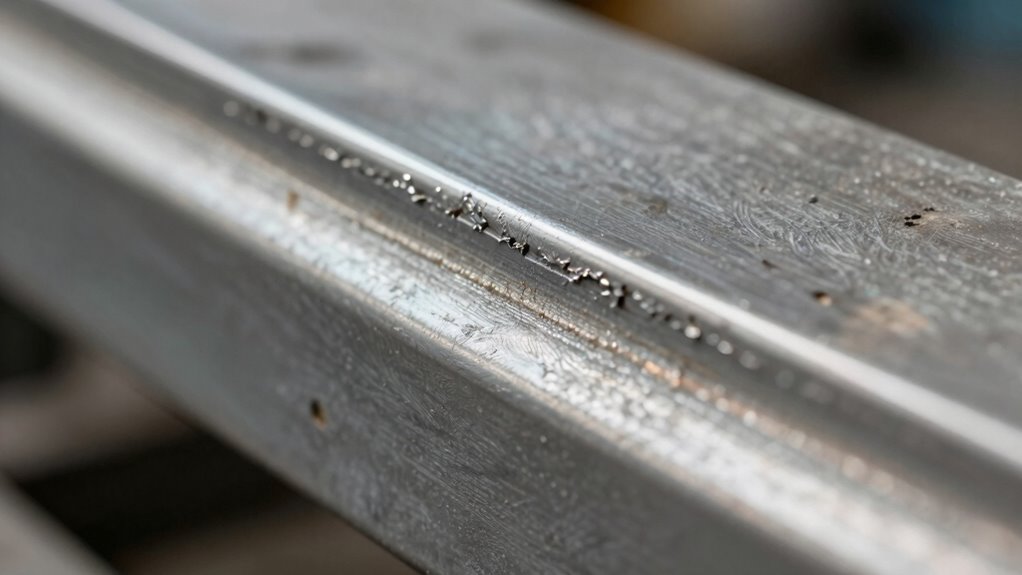 proper pressure ensures smooth edges