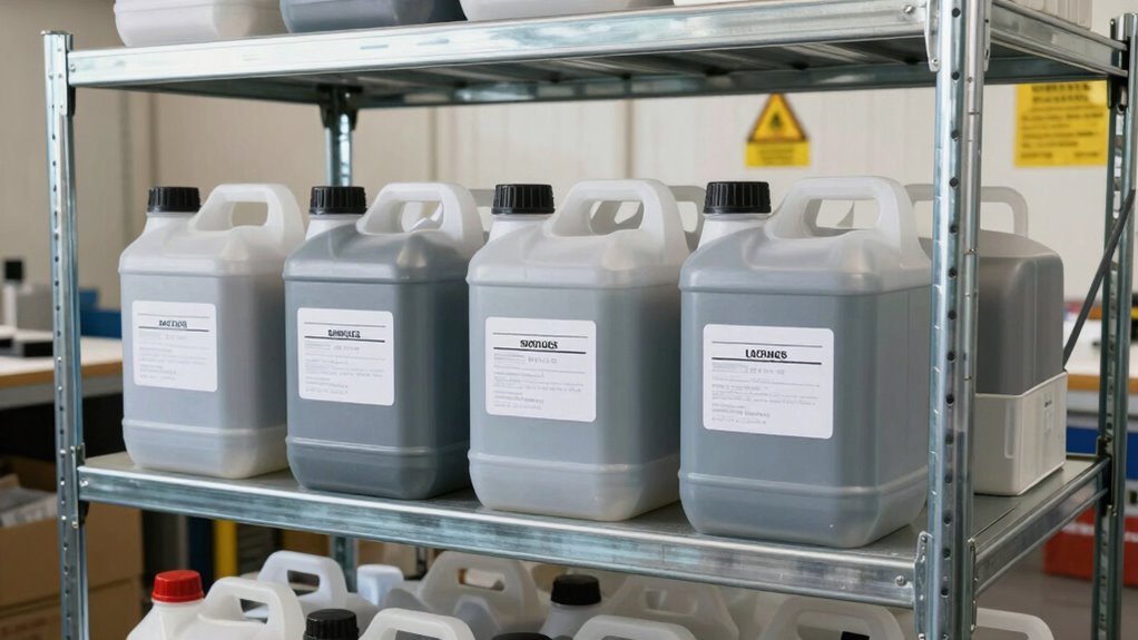 proper solvent storage procedures