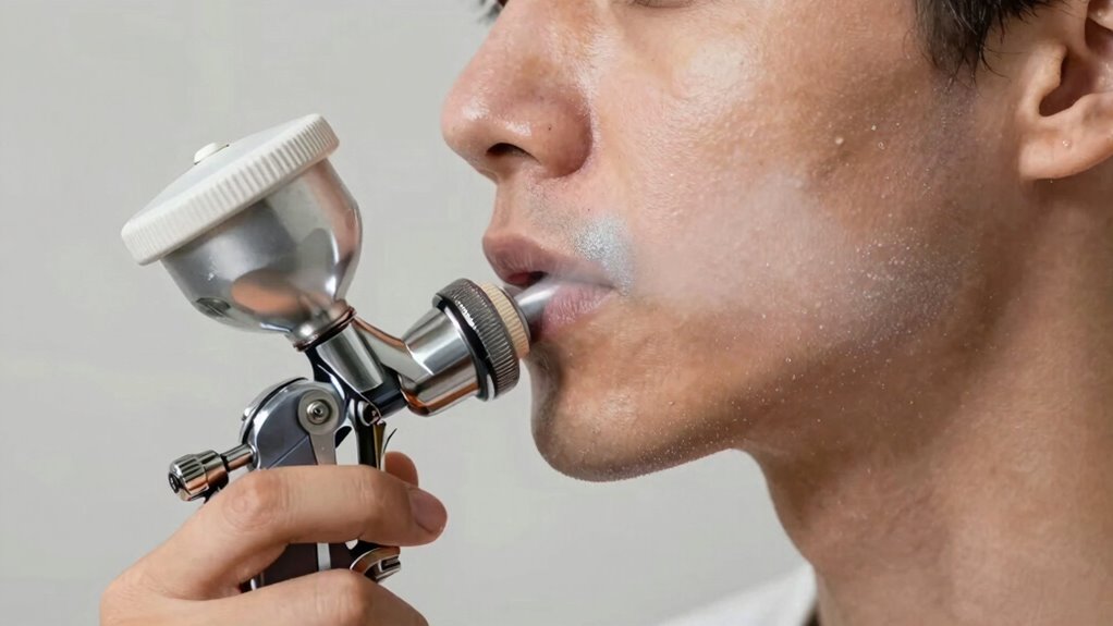 proper spray technique sequence