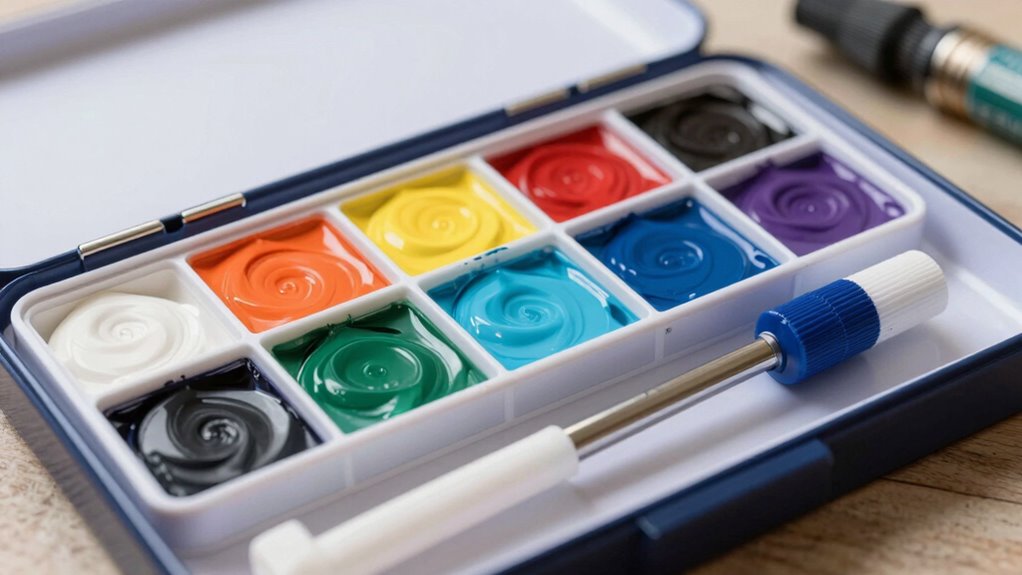 properly box and store paint