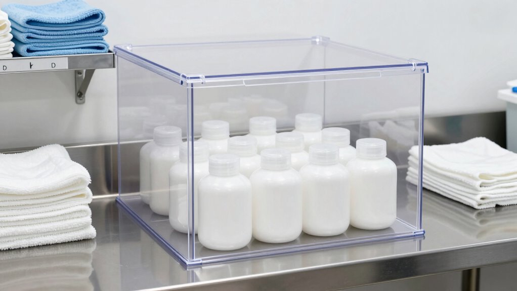 regular cleaning and organization