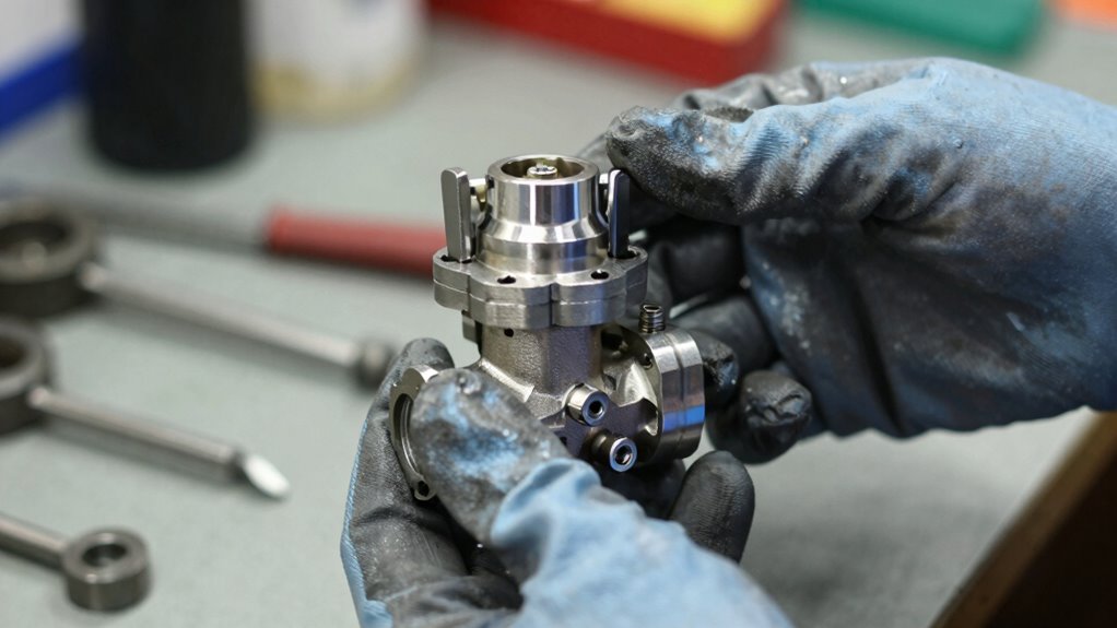 regular cleaning prevents valve sticking