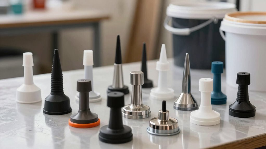 secure controlled durable spout