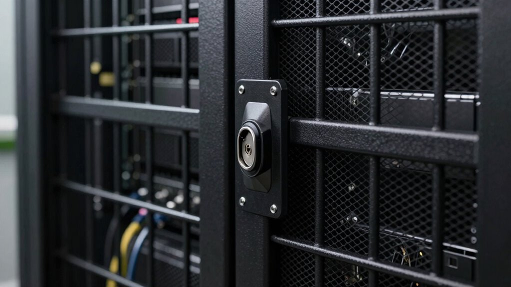 secure hardware with barriers