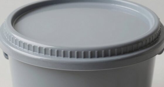 secure lids prevent debris