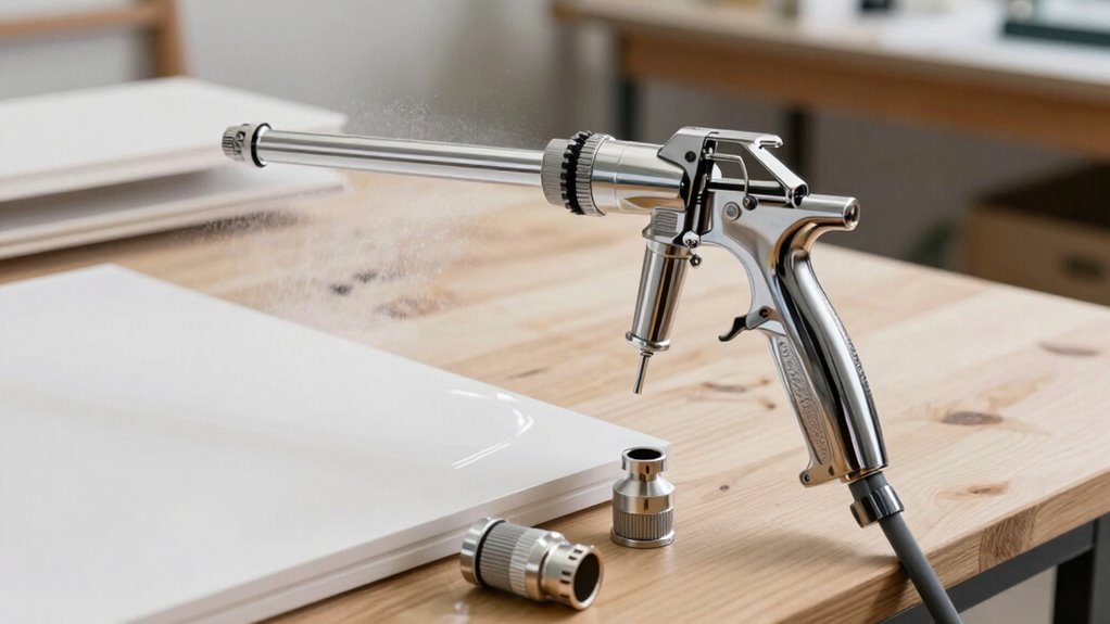 spray accuracy and ease