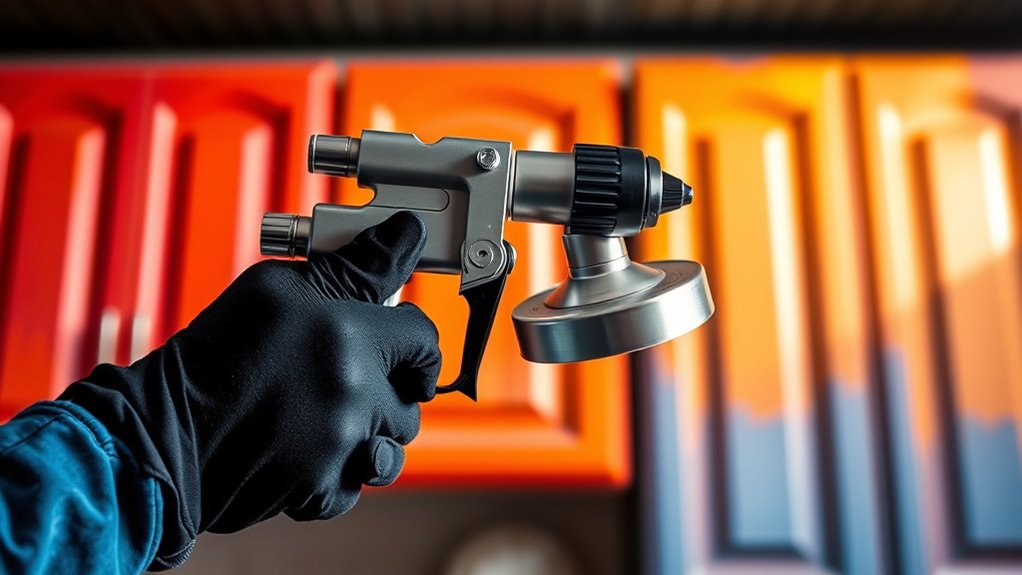 spray control and versatility