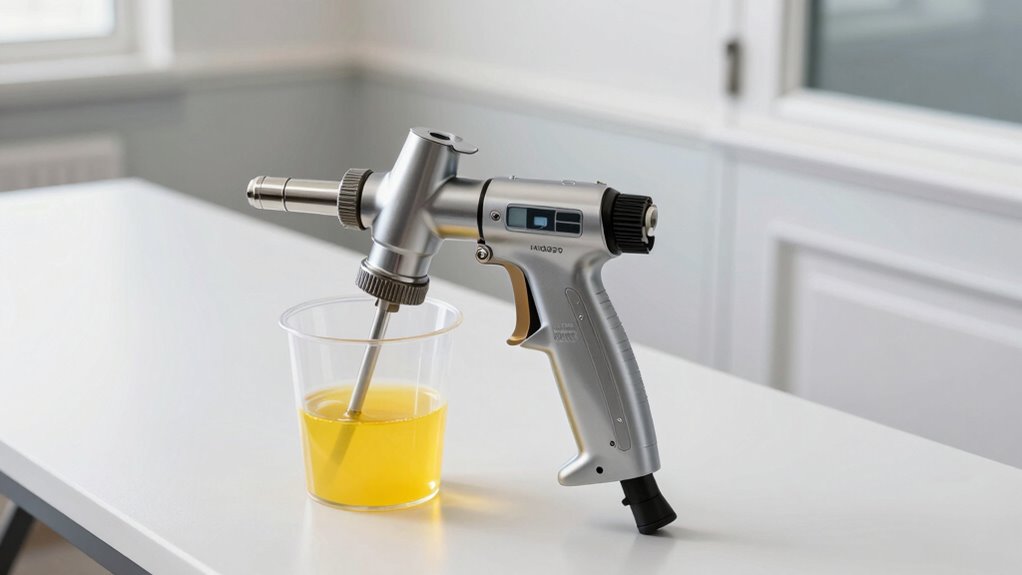 spray flexibility and maintenance