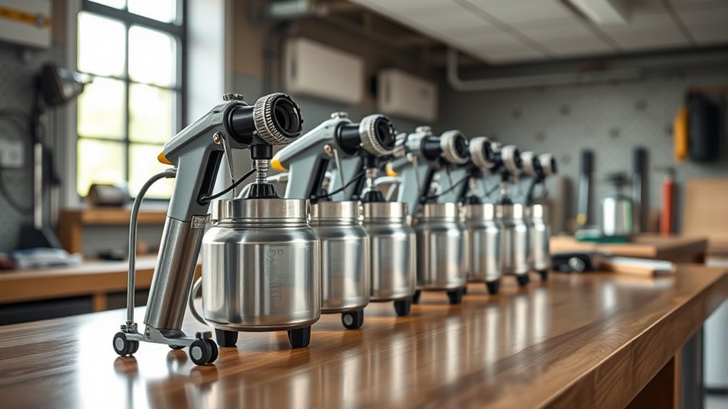 spray options and maintenance