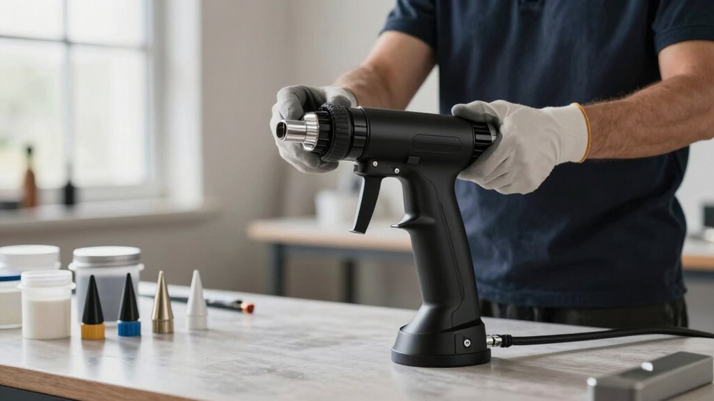 spray pressure and compatibility