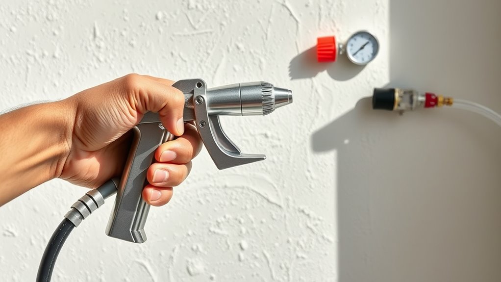 sprayer features and performance