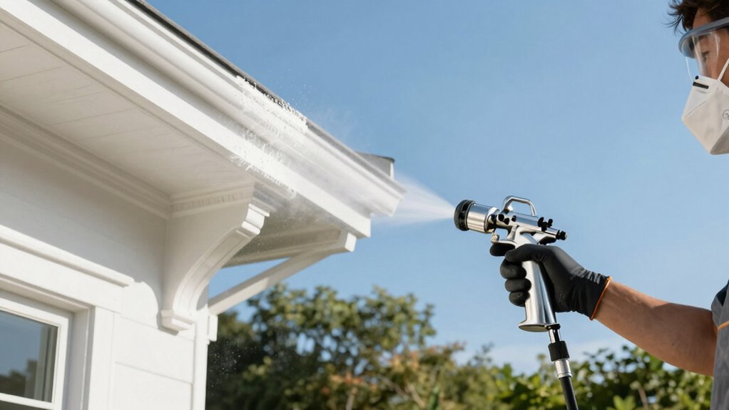 sprayer features for efficiency