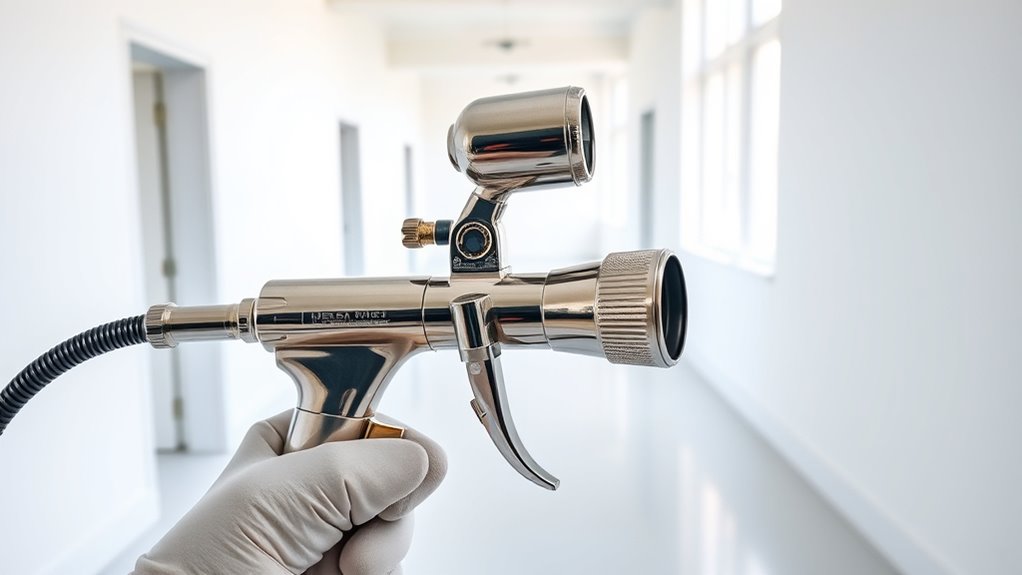 sprayer features for hallways