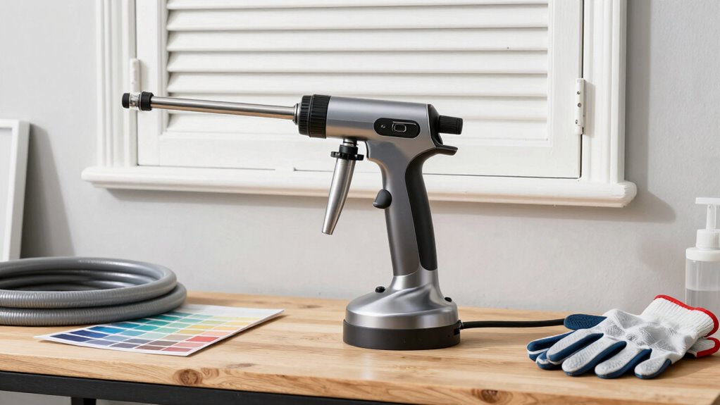 sprayer features for shutters