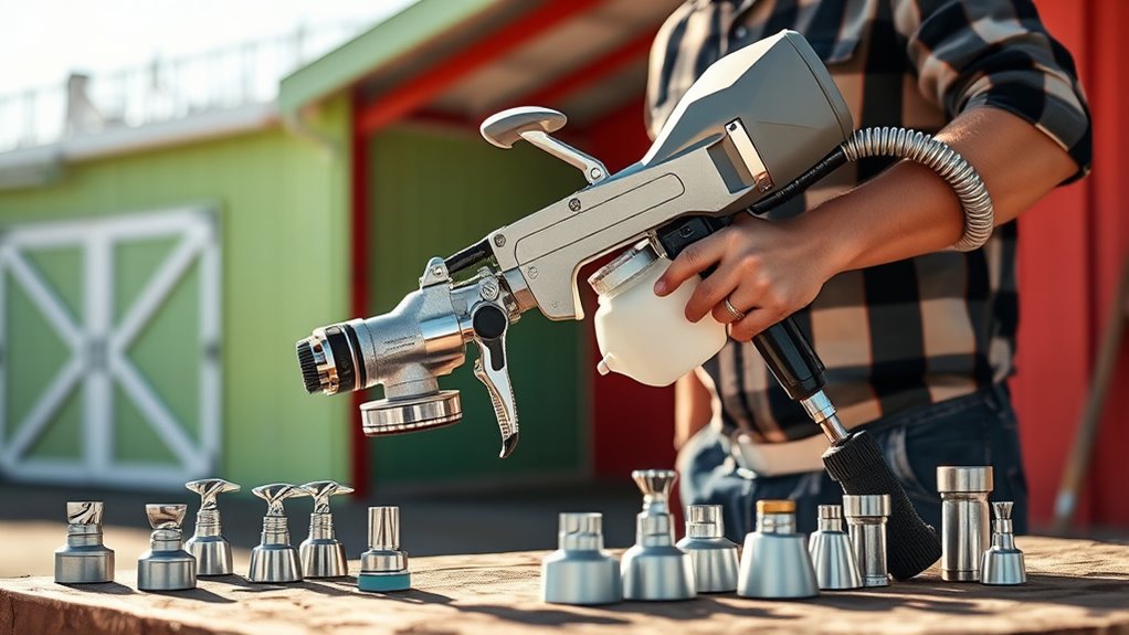 sprayer selection considerations