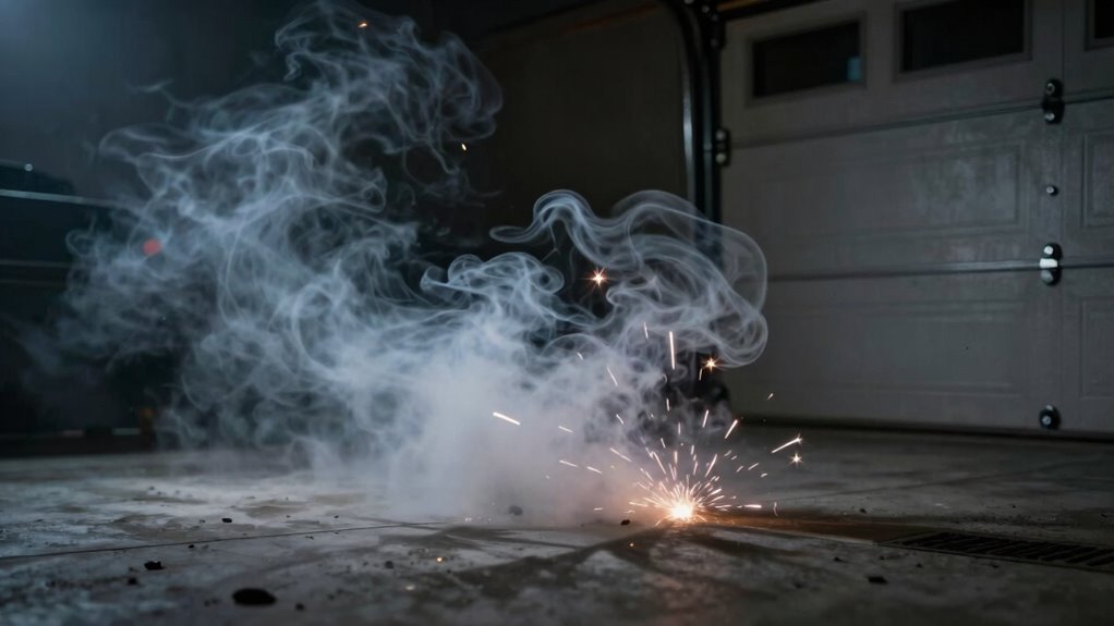 static sparks can ignite vapors