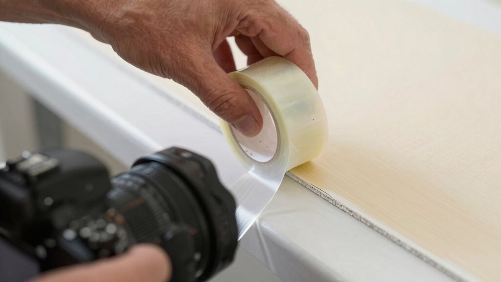 stop tape lift technique