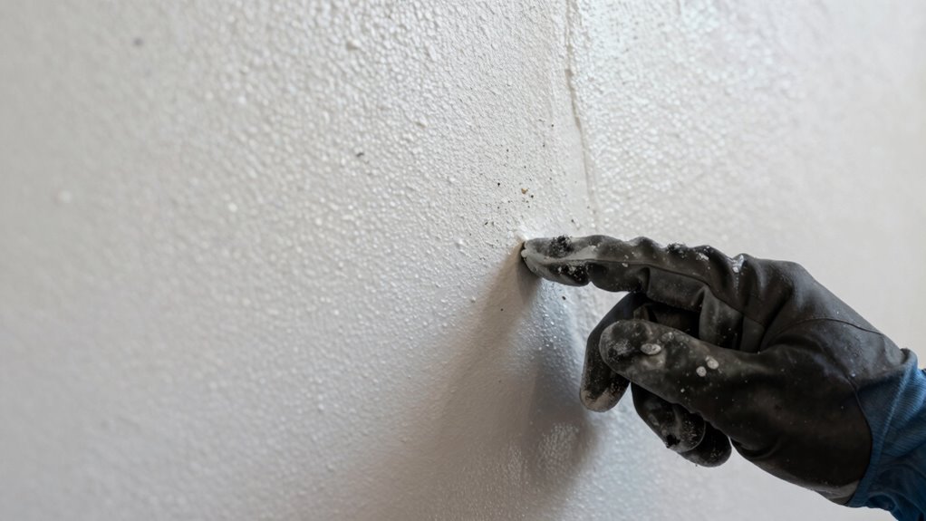 surface contaminants cause localized failure